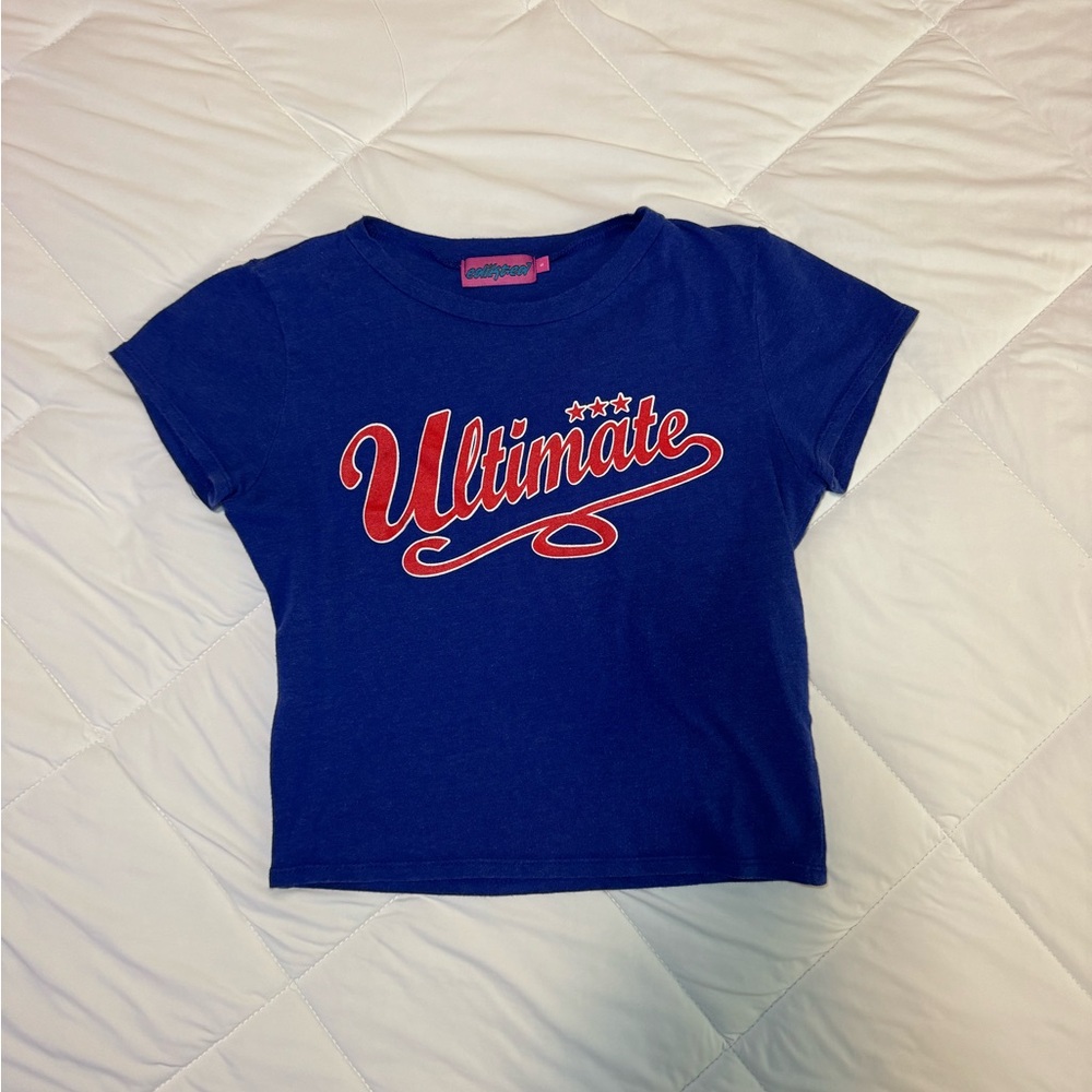 Edikted Ultimate Blue Baby Tee